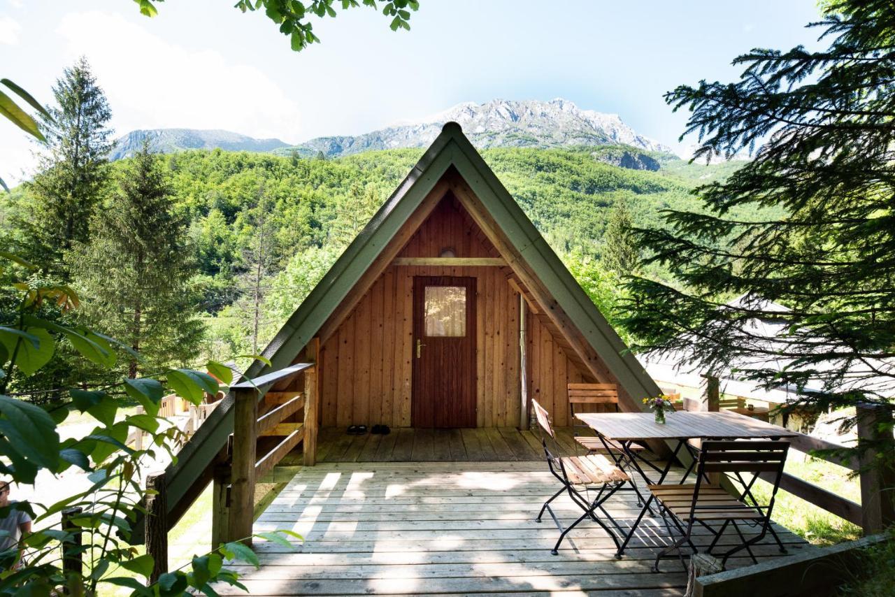 Villa Camp Korita Soča Esterno foto