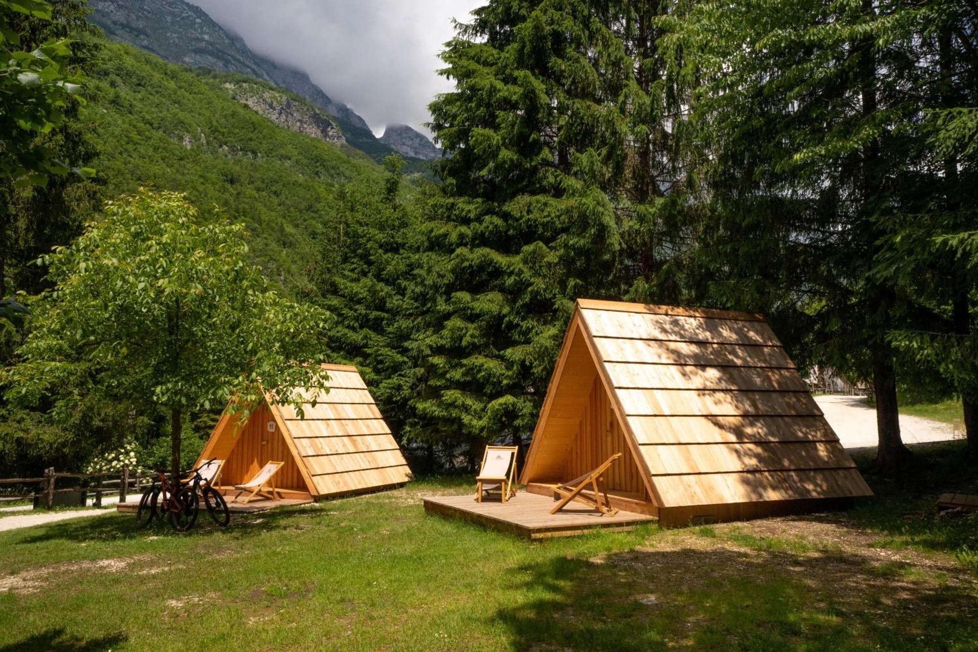 Villa Camp Korita Soča Esterno foto