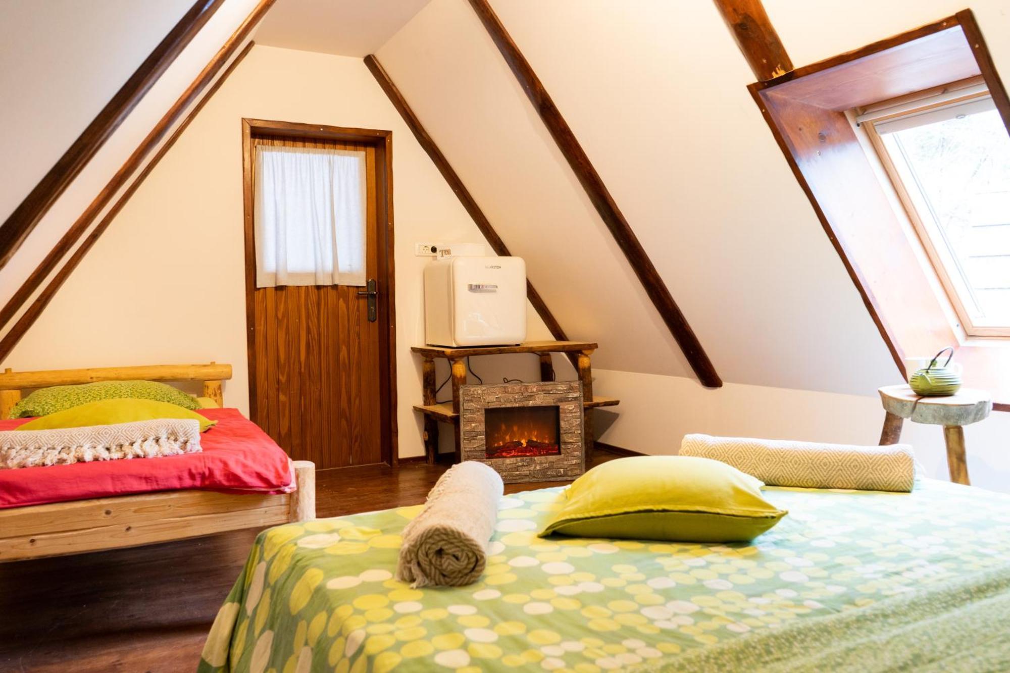 Villa Camp Korita Soča Camera foto