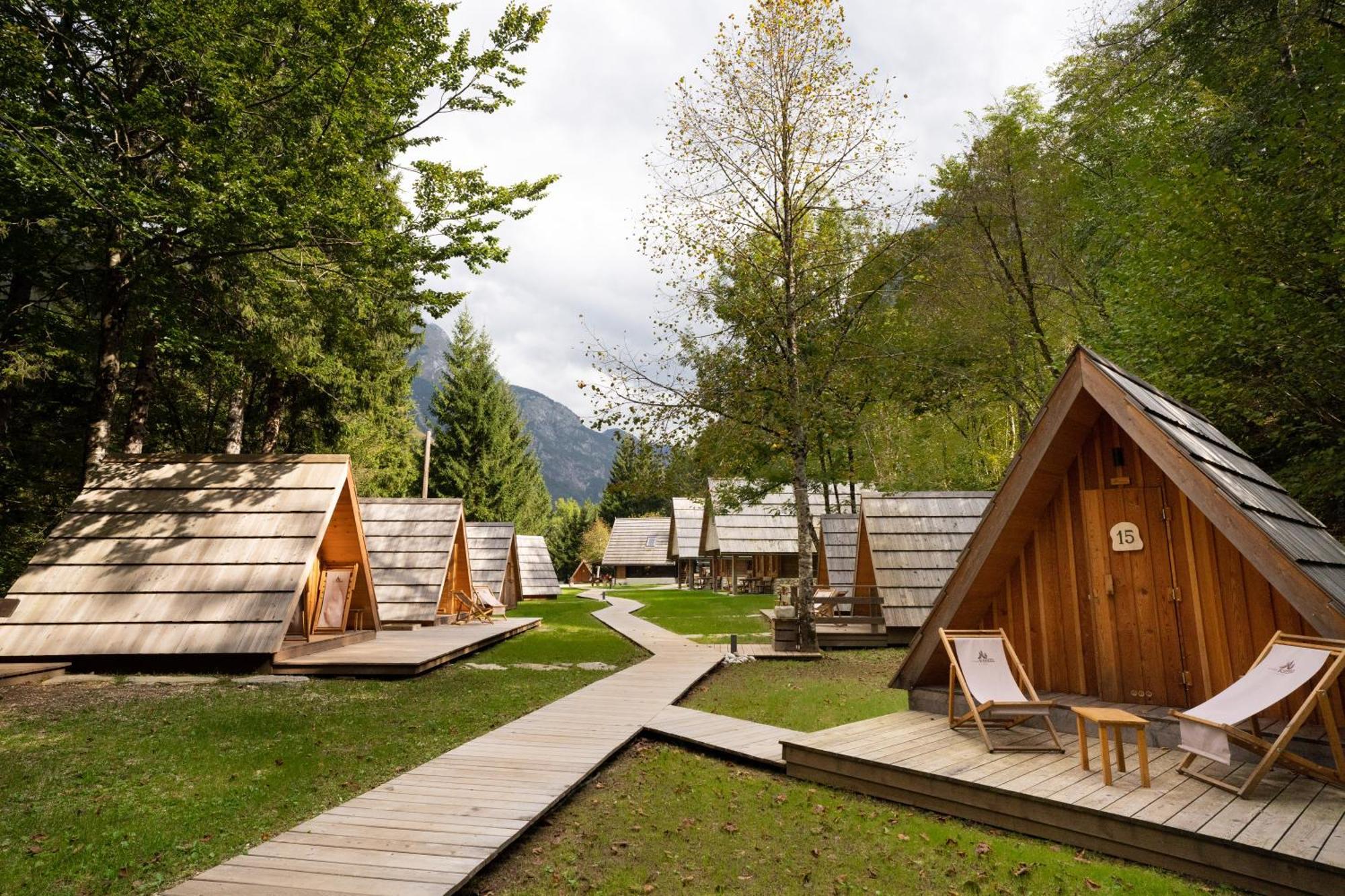 Villa Camp Korita Soča Esterno foto