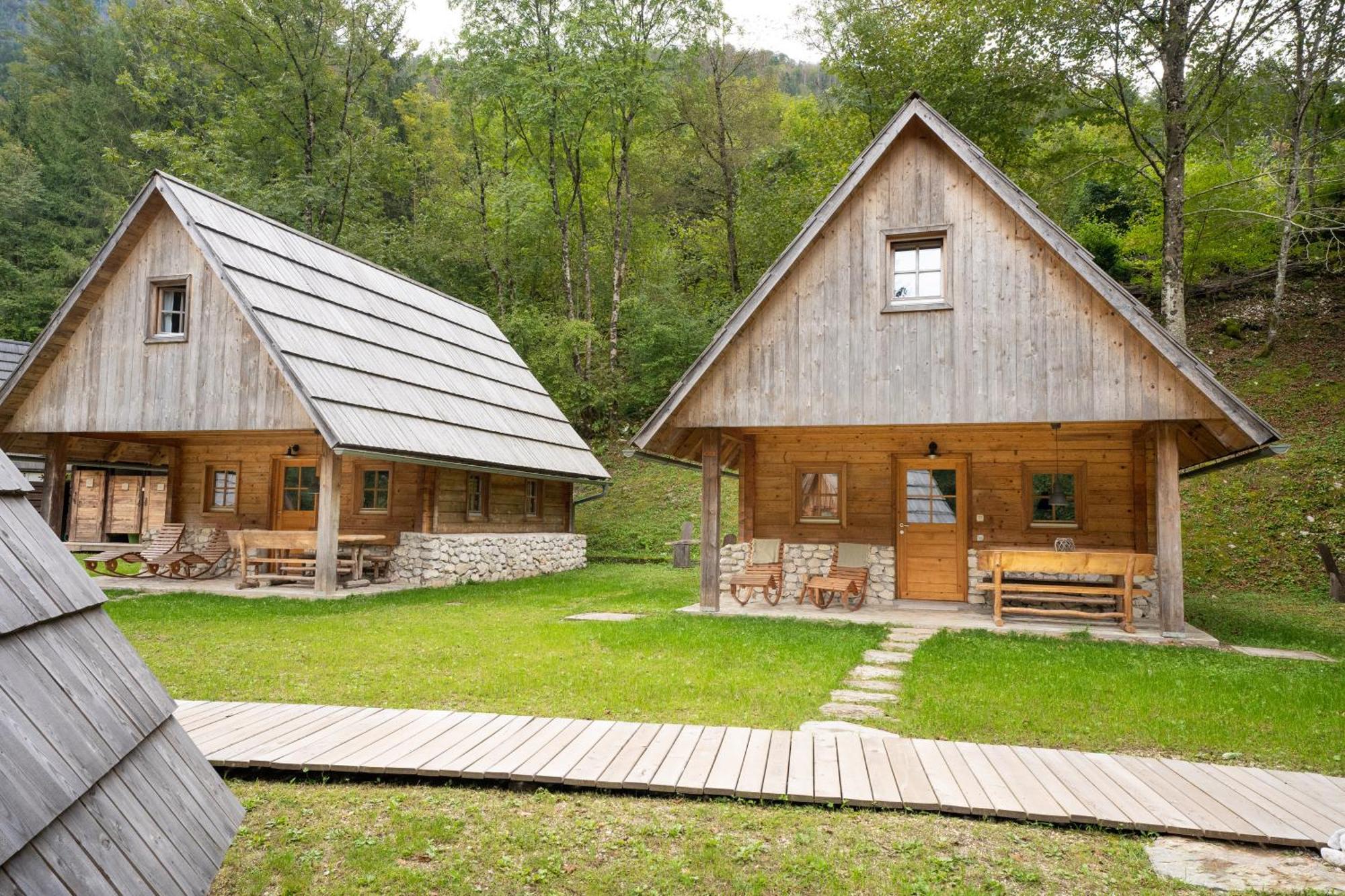 Villa Camp Korita Soča Esterno foto
